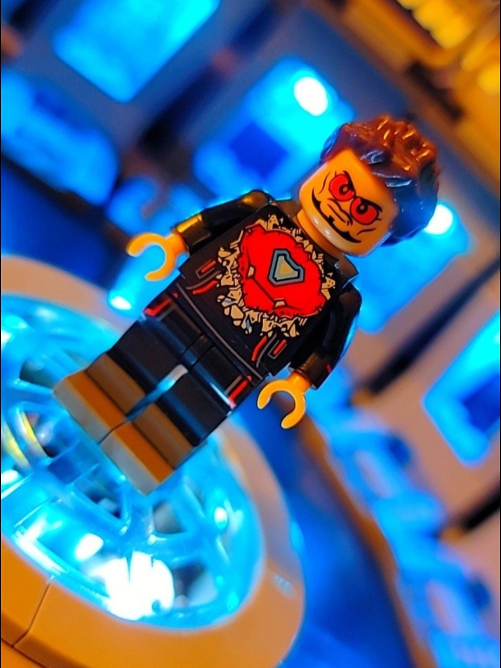 Ironman Tony Stark Minifigure Lego Compatible
